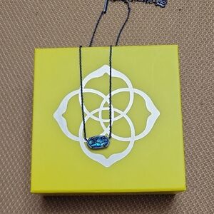Kendra Scott Blue and Black Necklace